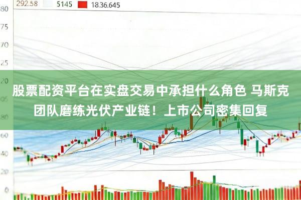 股票配资平台在实盘交易中承担什么角色 马斯克团队磨练光伏产业链！上市公司密集回复